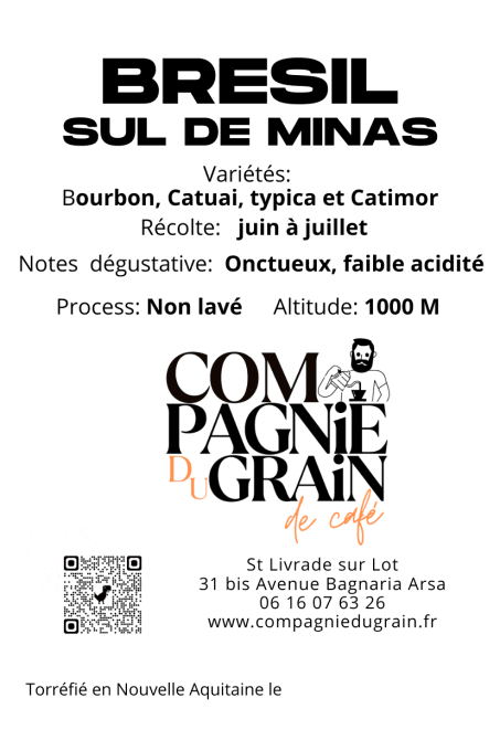 CAFE BRESIL SUL DE MINAS