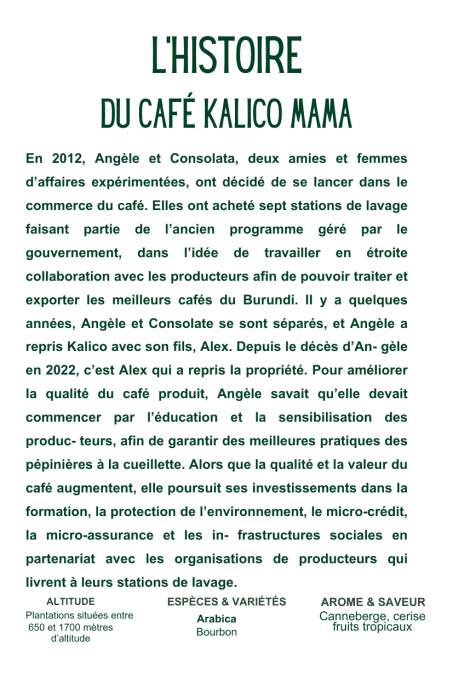Kalico Burundi
