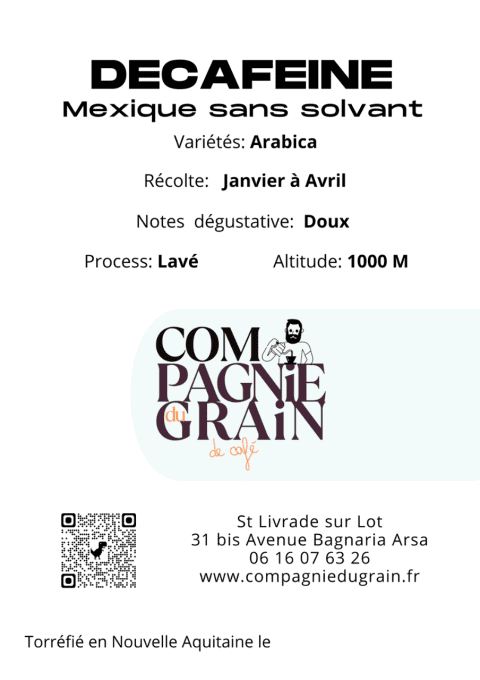 DECAFEINE MEXIQUE